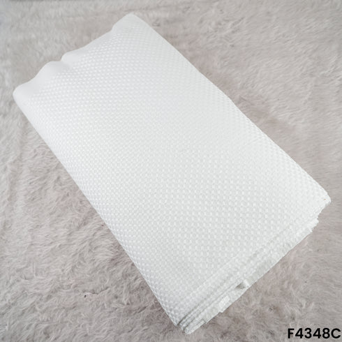 Chikankari Cotton Fabric-F4348